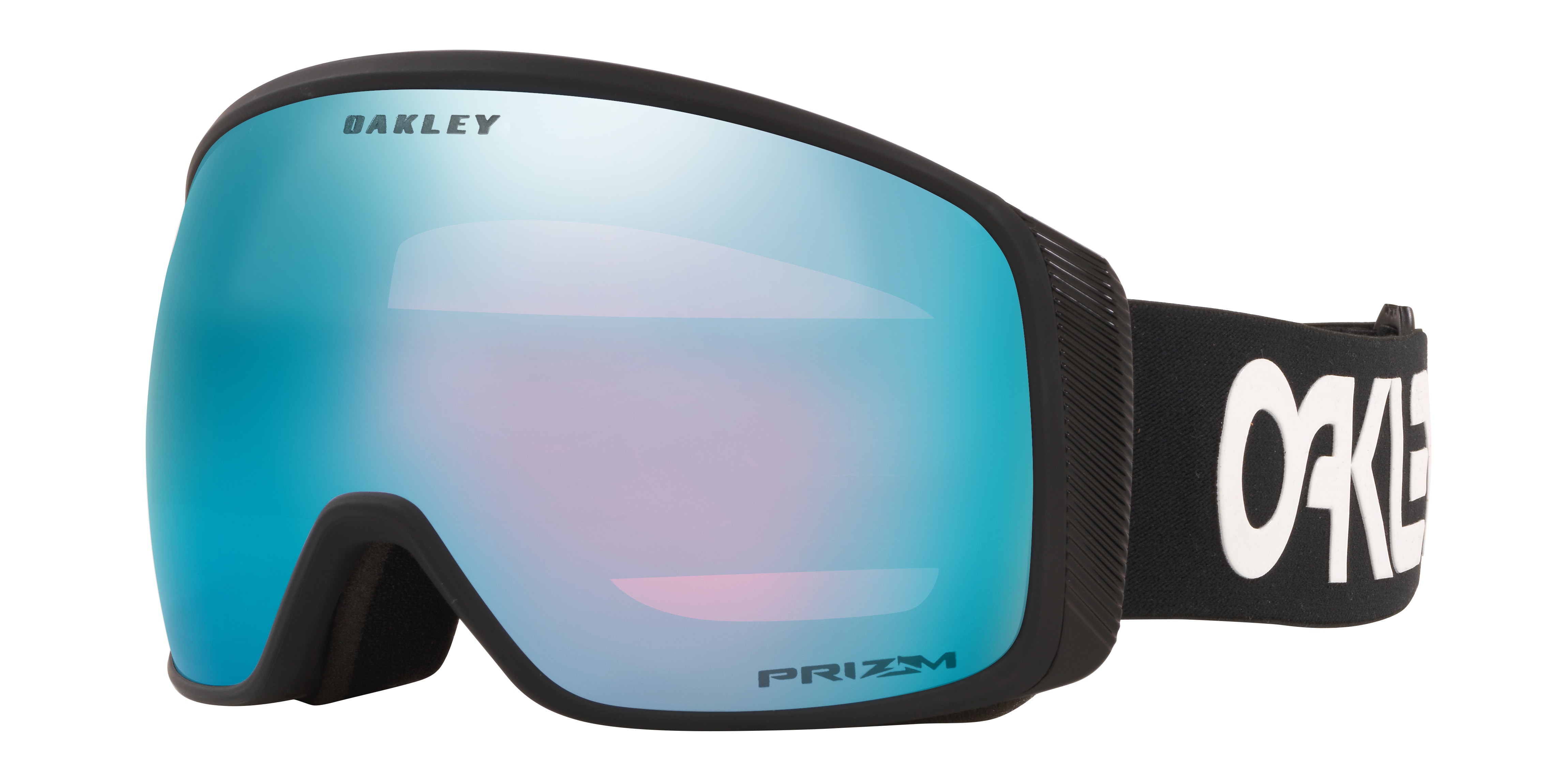 Oakley Herren OO7104 Flight Tracker L 710408 Skibrillen O_Matter Schwarz Blau Maske Normal Prizm-image